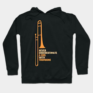 trombone girl Hoodie